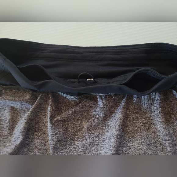 Lululemon Pace Rival Skirt No Panels 13" Heather Gray Lux Multi Black Sz 4 - Picture 10 of 13